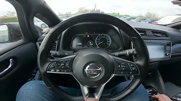 Nissan Leaf II (2017-now) – How to Enable or Disable TA Function