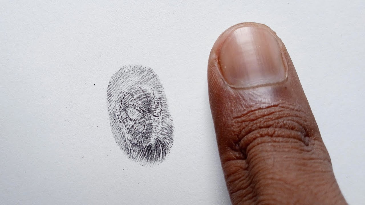 Этот рисунок человека-паука, сделанный по моему отпечатку пальца.