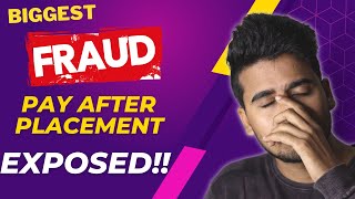 Pay After Placements SCAMS in one Video | Harsh Reality of Pay After Placement screenshot 5