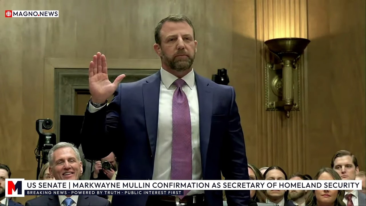 🇺🇸 Markwayne Mullin's Explosive & Heartbreaking Opening Statement at ...
