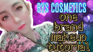 ONE BRAND MAKEUP TUTORIAL(BYS COSMETICS) DYRILL DY