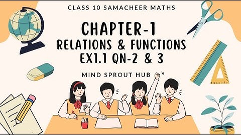 10TH Maths Chapter 1 Exercise 1.1 Question 2 & 3 | TN Samacheer
