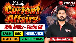 Current Affairs 2026 for Bank & SSC Exam | Daily Current Affairs | Current Affairs Today |Anshul Sir screenshot 3