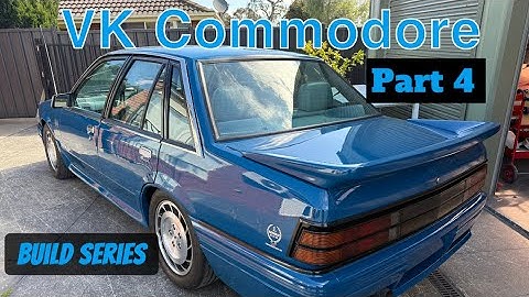 VK Commodore Build Series: Part 4