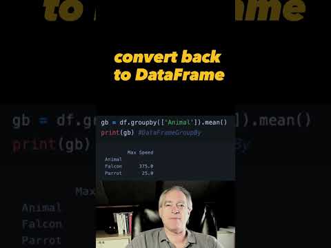 Video: Bagaimanakah anda membuat indeks DataFrame?