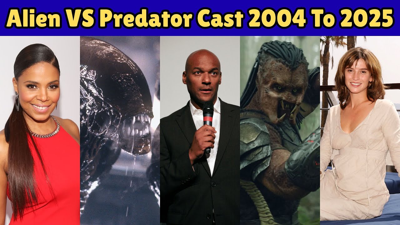 Alien VS Predator Movie Cast 2004 To 2025 | Sanaa Lathan | Ian Whyte ...