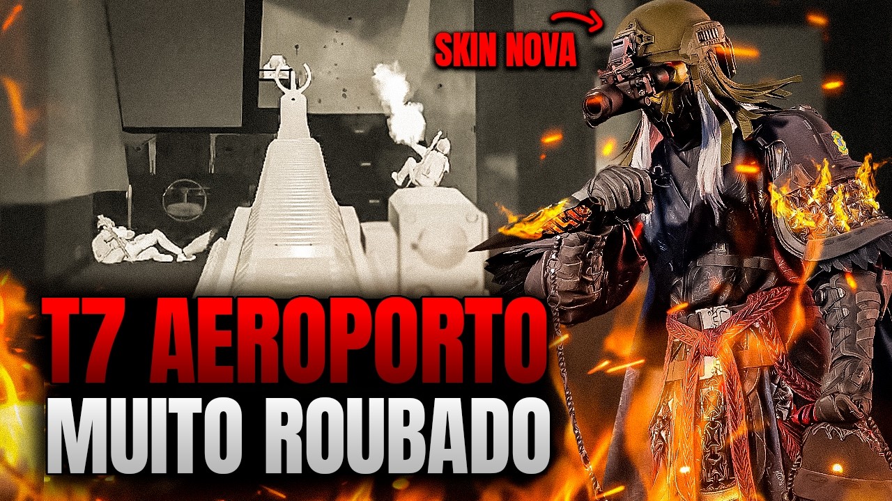 NOVA SKIN com THERMAL no AEROPORTO | Arena Breakout: Infinite