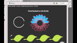 Flash Paint Bucked ve Ink Bottle