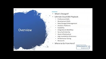 Becoming the Ultimate Cloud DBA