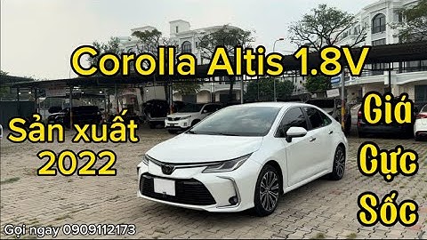 Đánh giá corolla altis 2023 mt