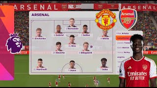 FC 24 | Manchester United vs Arsenal - Premier League 2023/24 - PS5™ Gameplay