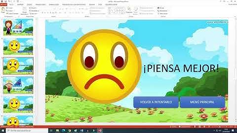Juego en PowerPoint - Parte 1