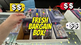 FINDING AMAZING DEALS IN THE NEW BARGAIN BOXES AT MY LOCAL CARD SHOP!