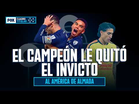 CRUZ AZUL LE QUITÓ EL INVICTO AL AMÉRICA EN UN PARTIDAZO EN EL AZTECA || CUADRO TITULAR