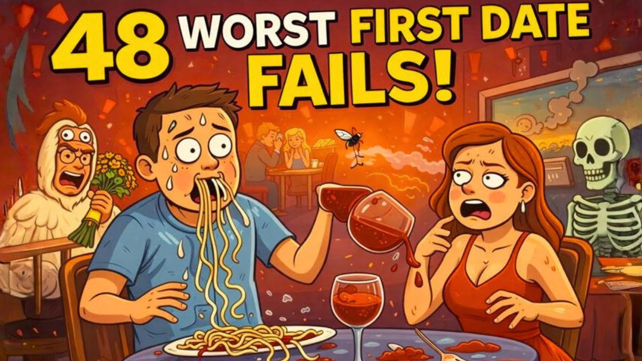 48 самых глупых поступков, которые люди совершали на первом свидании!