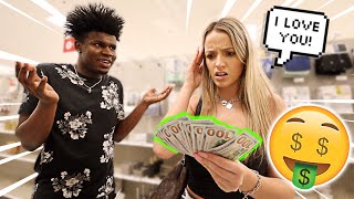 Giving My Girlfriend 100 Every Time She Says I Love You