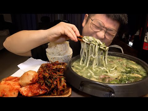 올해 첫 매생이도가니탕 몸보신에 해장까지 빨리오세요 대박 레전드 먹방 Seaweed Fulvescens Dogani tang eatingshow realsound koreanfoo