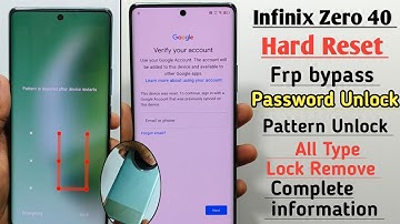 Infinix Zero 40 Hard Reset || Infinix Zero 40 Frp Bypass Android 14 ✅ Without PC || New Update 2025 