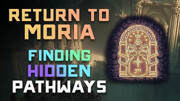 ⛏️ Hidden Tunnels Behind Ore Nodes in Return to Moria | Secret Mining Tips
