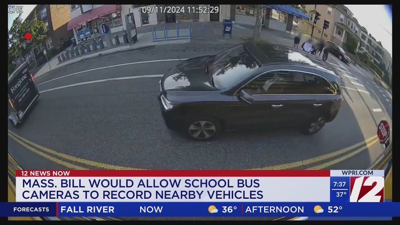Mass. lawmakers pass bill to legalize school bus traffic safety cameras ...