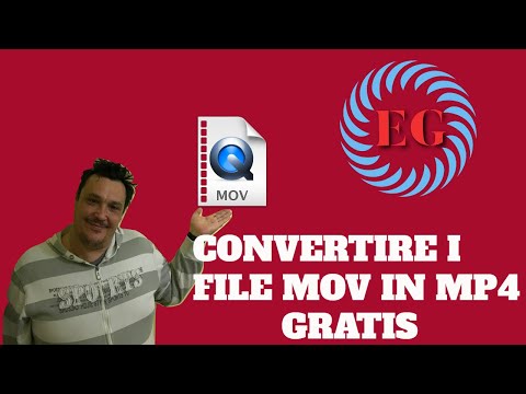 Video: Come Convertire Video Mov In Mp4