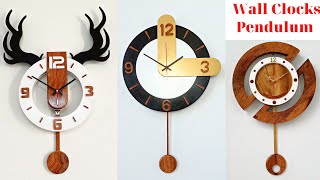 Wooden Wall Clocks || Top 3 Best Modern Style Pendulum Wall Clocks