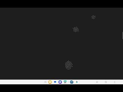 An Unprofessional Video of a Boids Simulation