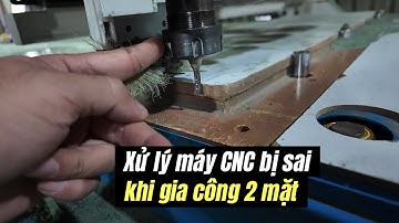 Hướng dẫn cài đặt gia công 2 mặt cho máy CNC gỗ công nghiệp