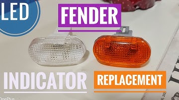 #DIY FENDER INDICATOR UNIT REPLACEMENT | SIDE MARKER LIGHT | ALTO 800 MARUTI SUZUKI | AMBER T10 LED