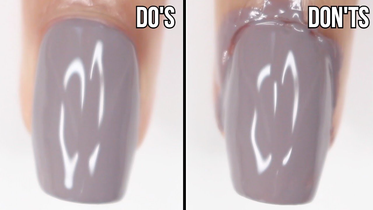 Replying to @sunneehsideup #nailtips #nail101 #nailfail #floodingcutic... |  how to paint nails perfectly | TikTok