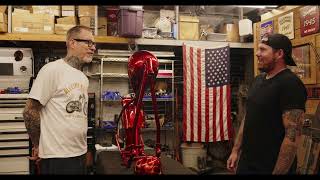 We Painted Trader Cody s Chopper for Born Free California