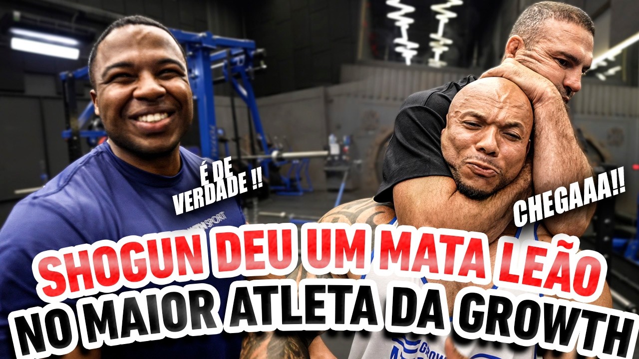 SHOGUN DESAFIOU O MAIOR ATLETA DA GROWTH NO MATA LEÃO 😱!!