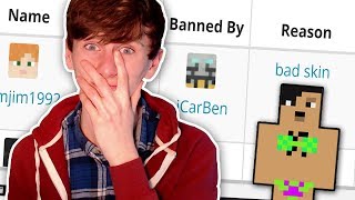 MINECRAFT FUNNY SERVER BANS *no faith in humanity edition* 12