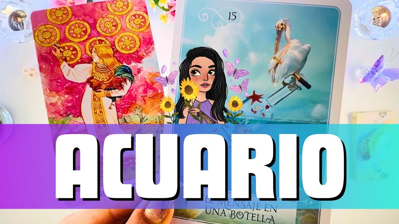 ACUARIO ♒️ EL RUMBO DE TU VIDA CAMBIA DE FORMA INESPERADA Y RÁPIDA!! ESTÁS X RECIBIR A MANOS LLENAS!