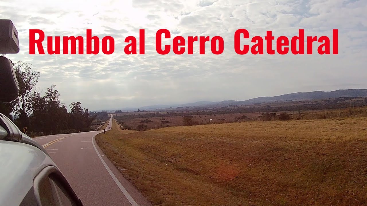 Recorremos 150 kms, desde la Costa de Oro, hasta el punto más alto del Uruguay, el Cerro Catedral🌄🚗☁