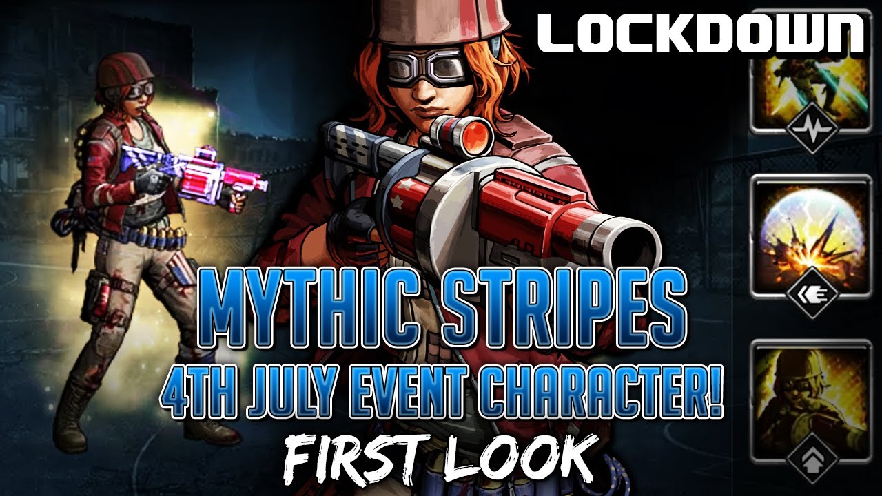 TWD RTS: Mythic Stripes, 4th July Event Character! The Walking Dead: Road to Survival Leaks