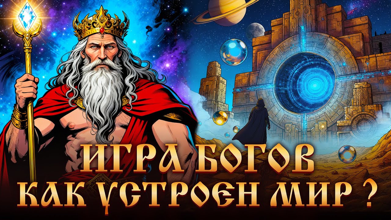ИГРА БОГОВ.КАК УСТРОЕН НАШ МИР НА САМОМ ДЕЛЕ? НАСТОЯЩАЯ МАГИЯ.