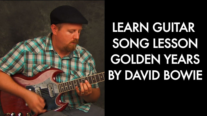Golden Years Guitar version - Guitar performance video thumbnail