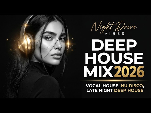 Deep House Mix 2026 🌙 Paradise Nightfall, Nu Disco, Vocal House