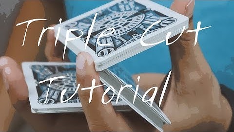 One Handed TRIPLE CUT Tutorial!