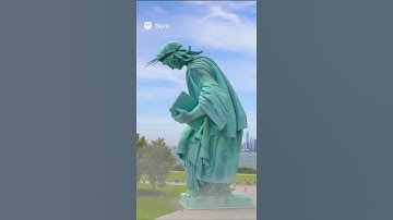 The Statue of Liberty Quits Her Job! 😂 | Funny AI Animation.