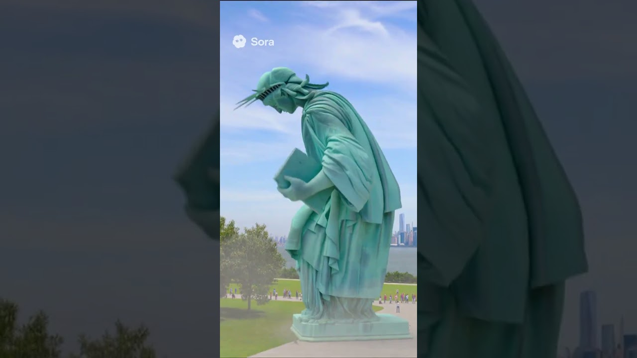 The Statue of Liberty Quits Her Job! 😂 | Funny AI Animation.
