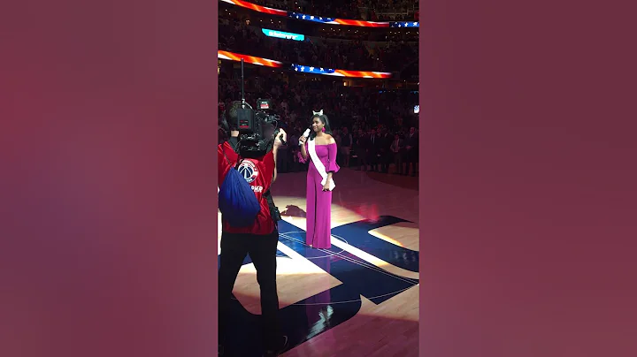 National Anthem Performance by Briana Kinsey Miss ...