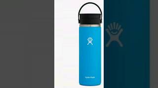 Hydroflask 20oz THERMOS REVIEW- Full video on channel.  #travel #sports