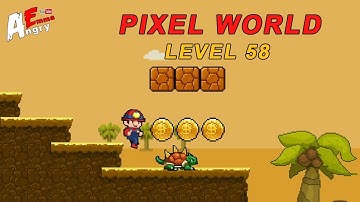 Pixel World - Level 58 / Gameplay Walkthrough (Android, iOS)
