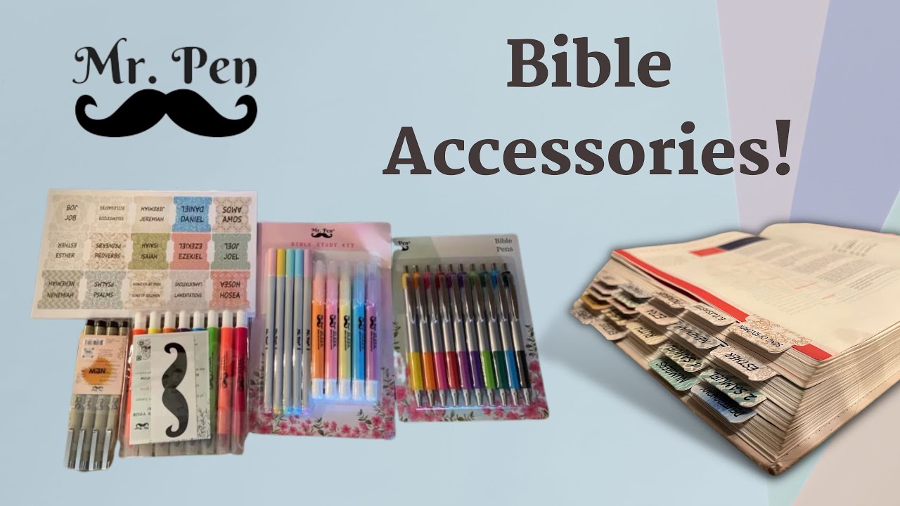 Mr. Pen Review - Do They Work for Bible Journaling? 