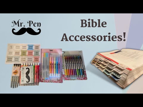 Here's What I Use To Make Notes In My Bibles! A Review Of Some Bible  Marking Pens And Highlighters 