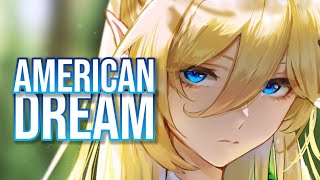 Nightcore ~ American Dream (Gabbie June) | Lyrics