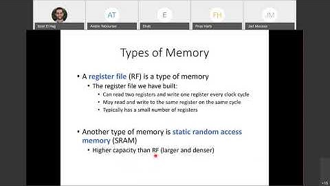 Lecture 10 - SRAM and DRAM