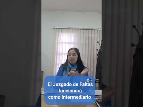 Claudia Silvina Vega - Jueza del Juzgado de Paz.